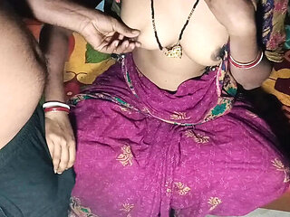 Indian Bhabhi Rosy Hot Sex Video - Big Natural Tits Blowjob in Village