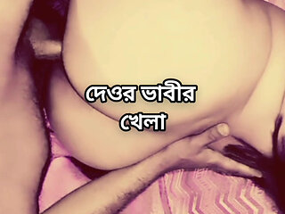 BBW big ass beautiful mature hot sexy bhabi cheating hasband and hard fuck with her devor in bedroom
