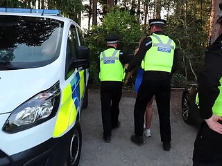 British Slut Lily Phillips Arrested and Fucked in Public Ends Up with Huge Fa...
