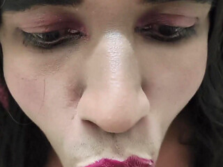 Nisha Priya Sissy Crossdresser From Bangalore Sucking Hot Sexy Big Dick with Deepthroat and Drink Sexy Hot Cum