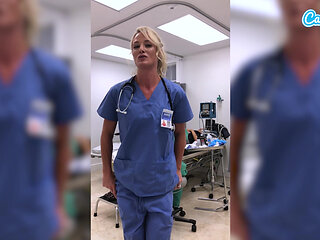 Fit MILF Nurse Gets Fired for Masturbating in the Hospital