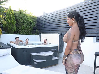 We Fucked My Friend's Girlfriend in the Jacuzzi