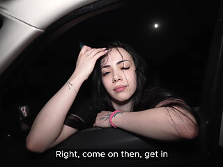 Caught a Prostitute on the Highway. 4K HD Tim Team