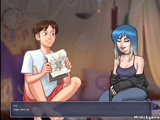 Hot girl gets plowed in 3D animation with her fuckpole