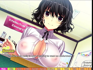 Tenioha! Girls Can Be Pervy Too! - Ami Route 1 - Getting to know the Babes in this Club