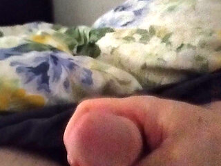 2026-05-07 morning jerking in the bed with big cumshot