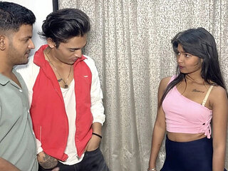 Hot Indian Wife Fucks Husband's Friend - Desi Homemade Sex