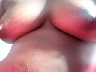 Massaging My Small Tits
