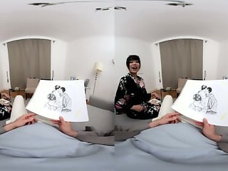 Sweet Japanese girl Riri secretly loves hard sex with big cock