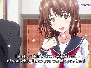 Uncensored uniform sex  blazer hentai beauty gets filled first time over & over