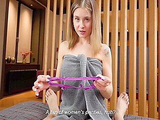 Omg That Was Too Much!!! Asshole Stepbro Cummed On My Panties. Taboo 19 Min