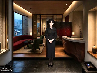 After Minase leaves, the receptionist and Dr.