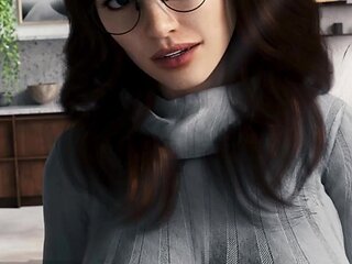 Cybernetic Seduction by 1thousand - Workplace Sex, Hot Bartender Rides It Well (3)