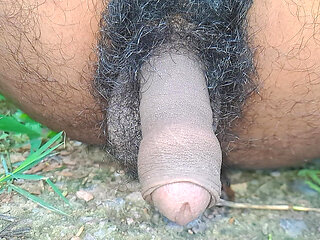 Desi Hot Gay Pissing in the Jungle in Solo.