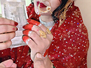 Beautiful step-sister gives hot first-time sex with Hindi audio in Indian