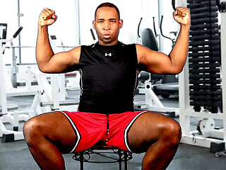 Worshiping Chris' Muscles