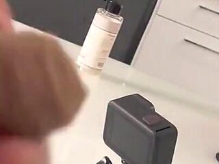 Huge Toy and Blowjob to Camera Man
