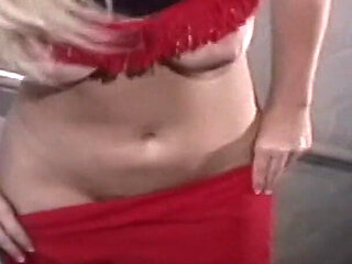 Smokeshow Blonde Gets Naked in a Night Club Backroom