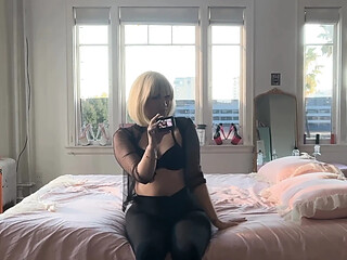 Blond Big Ass Deepthroat Doggystyle Sextape