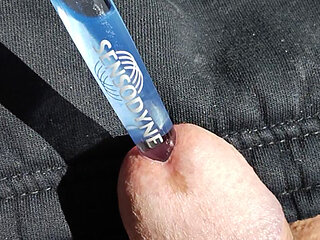 the urethra with a brush