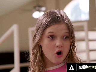 OUT OF THE FAMILY - Teen Coco Lovelock Squirts While Getting Fucked Hard By Her Stepbrother