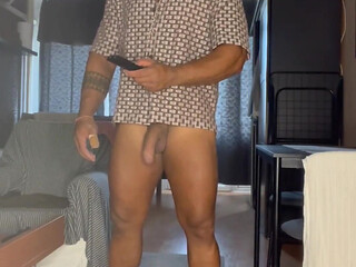 If You Like Me. Bisexual Bodybuilder Wank Solo