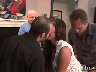 Horny Housewife Brooke Belle Shows Cuckold How Much She Loves Cock