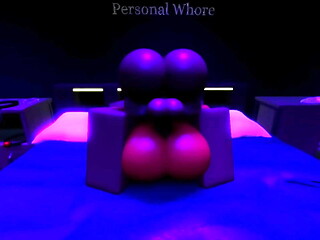 blacked a black slut~ (roblox)