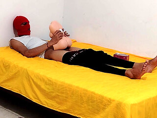 Doll Fucked by Single Man After Days Without Sex