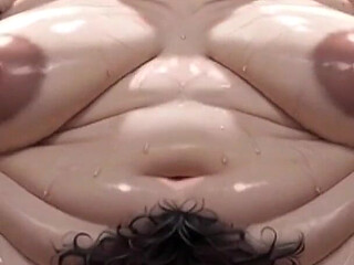 Obese BBW Tied on Bed - Extremely Horny & Needs Cum in Her Pussy