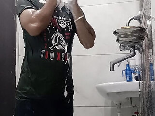 Indian Desi Gay masterbation self