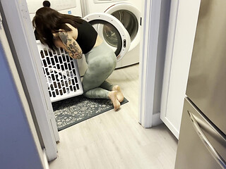Roommate Stuck in Dryer