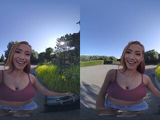 Veronica Leals Flirty Tease Turns Into Big Cock Anal Squirting