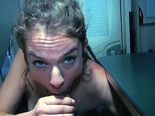 Hippy Slut Eva Fay Fucks a Stranger in Her Van