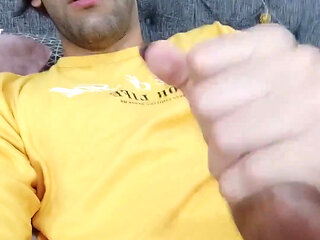 Nice cumshot after a show