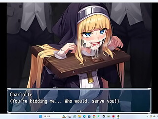 Exorcist Charlotte deep throating part 2