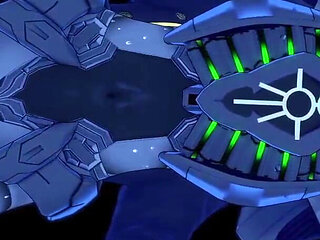 Necron anime girl : Warhammer 40 000 Hentai parody
