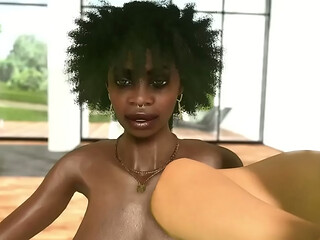 big tits'_n assess in a gym