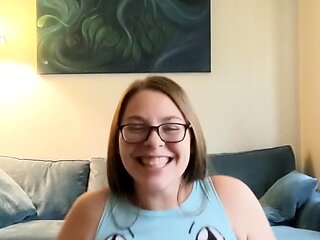 Big boobs milf masturbates with her dildo