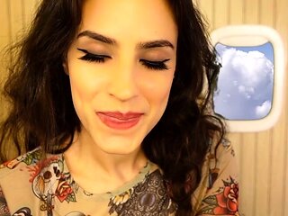 Irma La Dulce ASMR - Woman on a Plane Seduces You
