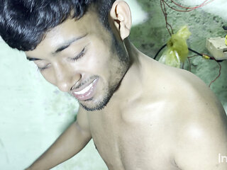 Indian boy masterbation in a room full enjoying