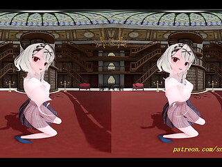 vr180 cle holo dance mmd 3d