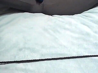 Wife Tickled While Masturbating with Wand Toy