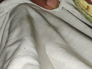 Hot masturbation in hot summer