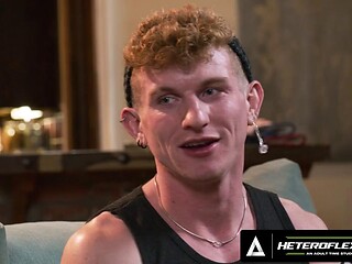 Max Lorde Spills His Heart to DILF Neighbor Aaron Trainer and Begs for Hardcore Bareback Pounding of