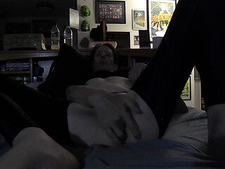 kevinstockings on the bed