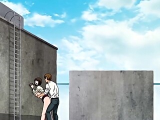 Lusty beauty with big boobs makes ahegao faces