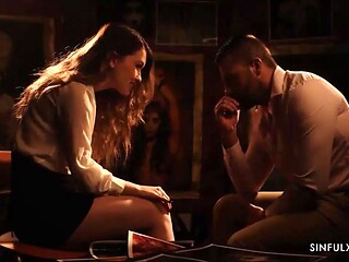 Misha Cross meets the artist for sex