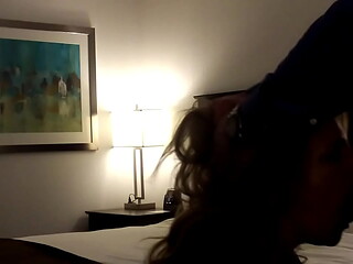 Hotel blowjob