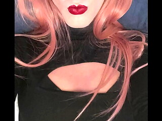 Crossdresser Waiting in Bed